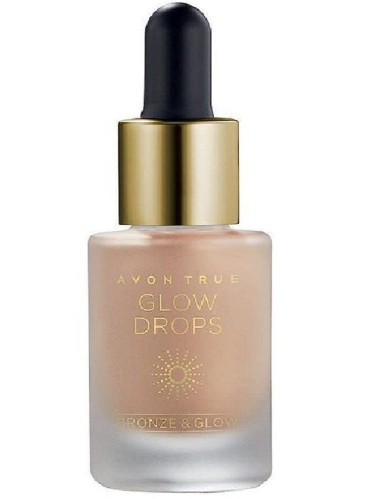 AVON True Bronze & Glow Drops Rays Of Sunshine 14ml - Beige - Image 1
