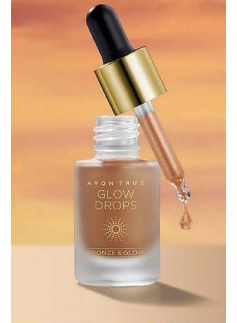 AVON True Bronze & Glow Drops Rays Of Sunshine 14ml - Beige - Image 2