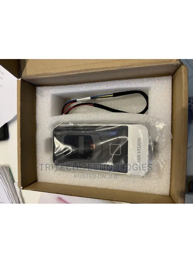 HIKVISION DS-K1201AMF Mifare Fingerprint Tamper-Resistant Card Reader, Multiple Authentication Modes, Black - Image 3