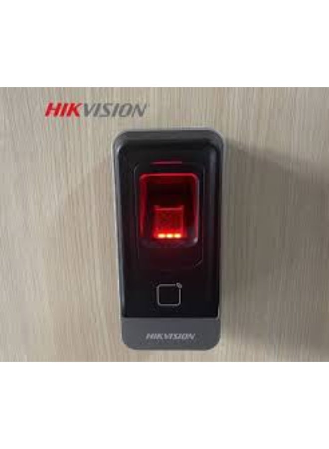 HIKVISION DS-K1201AMF Mifare Fingerprint Tamper-Resistant Card Reader, Multiple Authentication Modes, Black - Image 4