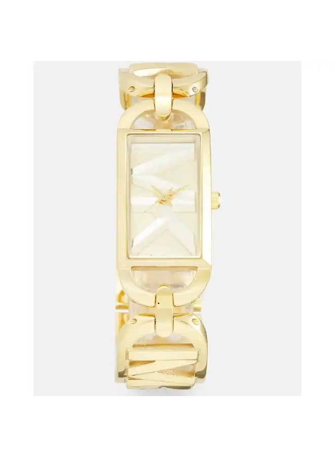 Michael Kors Women's Michael Kors Women’s Gold-Tone Rectangular Stainless Steel Watch – MK7406 - Image 5