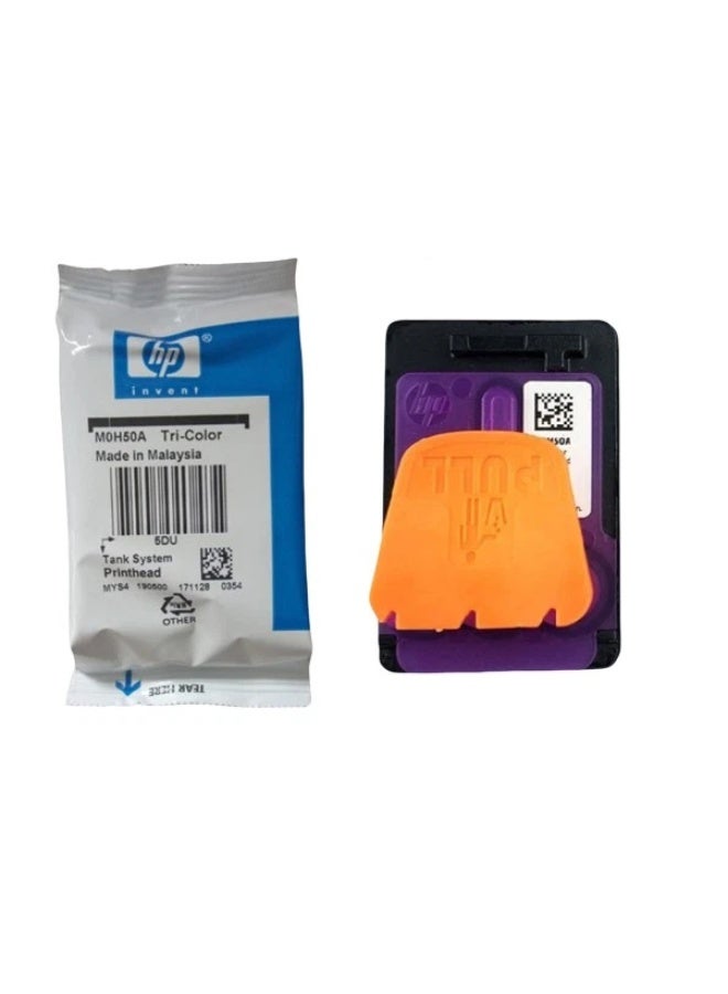 HP Printhead M0H50A Tri Color Smart tank Printhead Compatible with HP Tank 515/516 / 517/519 / 530/570 / 610/650 Tri-Color - Image 1