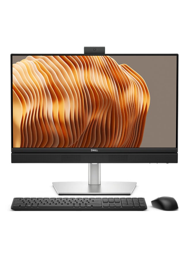 DELL Desktop Pro 24 All-in-One With 23.8 Inch Full HD (1920X1080) Display, Intel Core Ultra 7-265 Processor/16GB RAM DDR5/512GB SSD/Intel Graphics/Windows 11 Pro/ English/Arabic Dark Grey - Image 1
