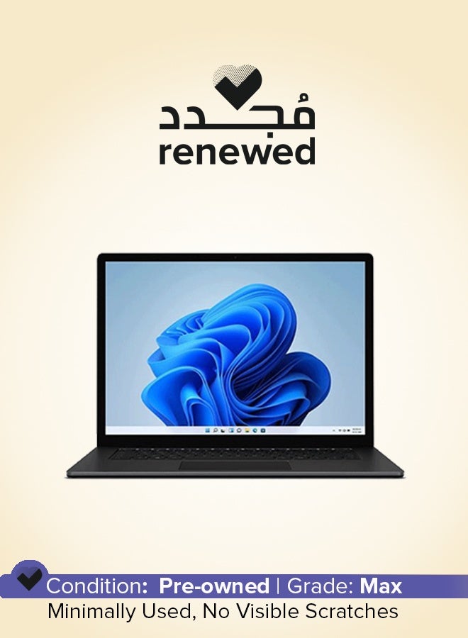 مايكروسوفت Renewed - Surface Laptop 4 15-Inch Display, Core i7-1185G7 Processor/11th Gen/32GB RAM/1TB SSD/Intel Iris Xe Graphics/Windows 10 Pro English black - Image 1