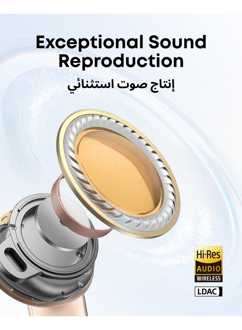 ساوند كور ليبرتي 5 من أنكر، سماعات أذن لاسلكية مع خاصية إلغاء الضوضاء، تقليل صوت أقوى بمقدار 2x، إلغاء ضوضاء تكيفي في الوقت الحقيقي، شحن سريع، صوت دولبي، مكالمات واضحة بفضل 6 ميكروفونات، عمر بطارية طويل - Image 5