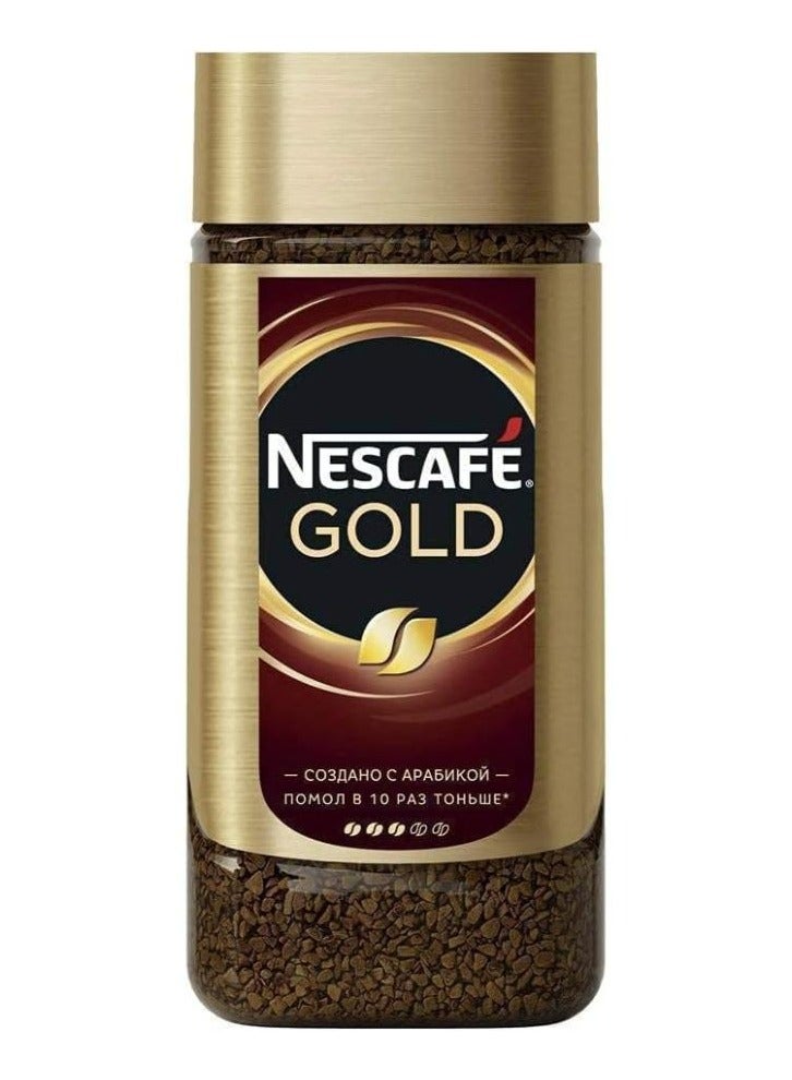 نسكافيه Gold Instant Coffee Jar 190 gm 190grams Single