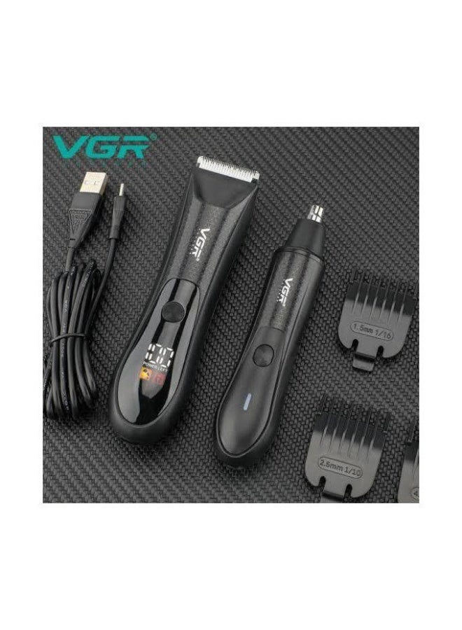 في جي آر مقص شعر الجسم والأنف الاحترافي V-934 - Image 2