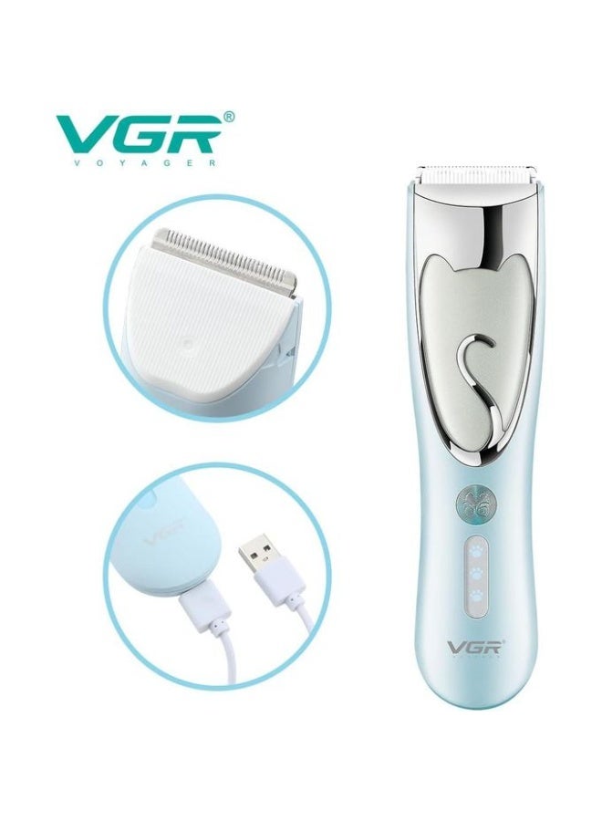 VGR V-203 Professional Dog Clipper, 2-Speed, Low-Noise, High-Power, for Small and Large Dogs, Cats, and Pets with Thick and Heavy Coats, IPX7 Waterproof - Image 2