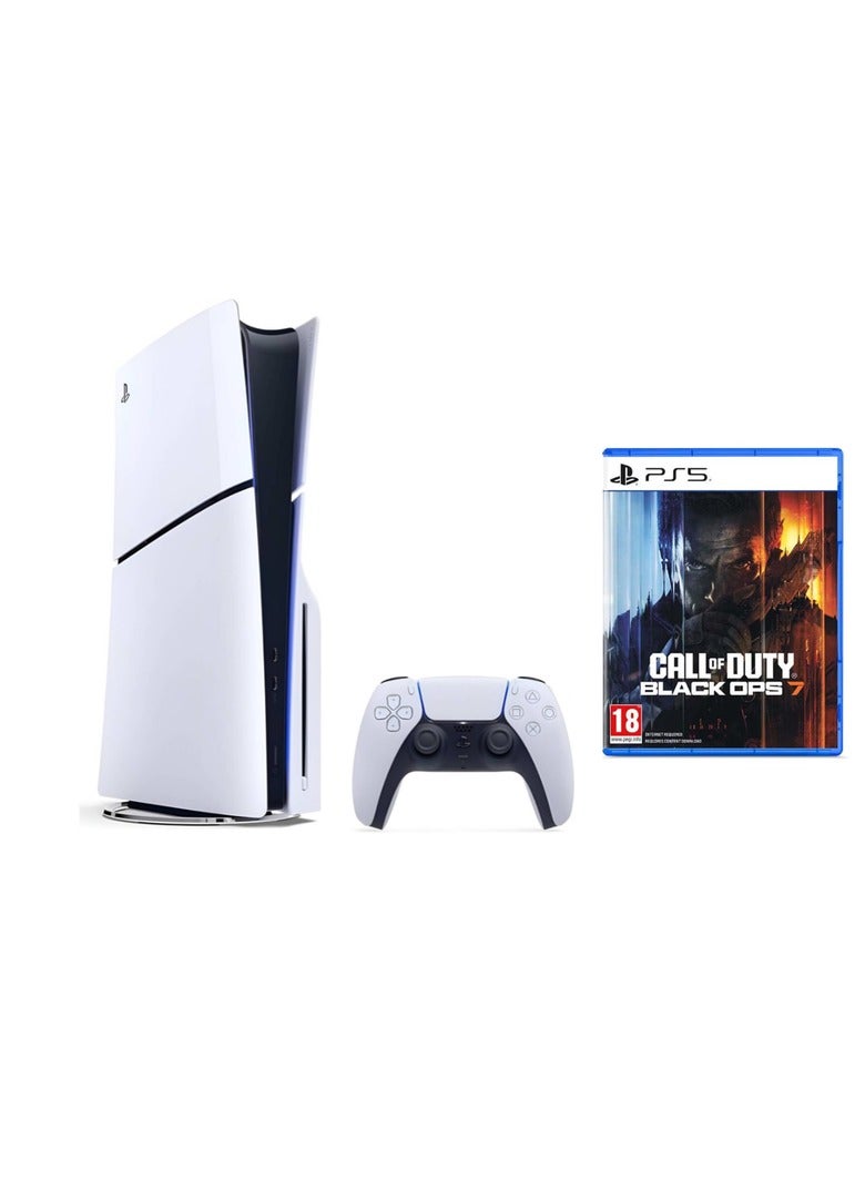 Sony PlayStation 5 Slim Disc Console (International) + PS5 Call of Duty: Black Ops 7 Bundle - Image 1