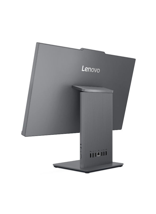 Lenovo IdeaCentre AIO 24IRH10 23.8" FHD IPS Touch All-in-One Desktop, Intel Core i7-13620H CPU, 16GB DDR5 RAM, 512GB SSD, Intel Graphics, Wireless Keyboard & Mouse, Win 11, (Upgraded) English/Arabic Grey - Image 4