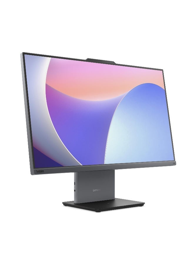 Lenovo ThinkCentre neo 50a 27 Gen 5 27" FHD IPS All-in-One Desktop, Intel Core 7 240H CPU, 16GB DDR5 RAM, 512GB SSD, Intel Graphics, Wireless Keyboard & Mouse, Wi-Fi 6, Win 11 English/Arabic Grey - Image 2