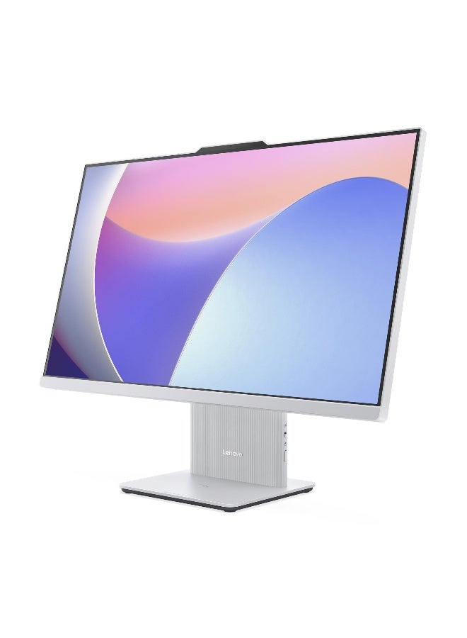 Lenovo IdeaCentre AIO 27IRH9 27" FHD IPS All-in-One Desktop, Intel Core 7 240H, 16GB DDR5 RAM, 512GB SSD, Intel Graphics, USB Keyboard & Mouse, Wi-Fi 6, Win 11 English/Arabic Grey - Image 2