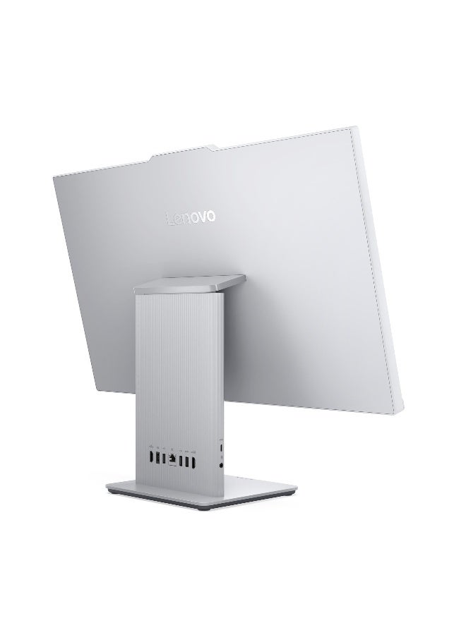 Lenovo IdeaCentre AIO 27IRH9 27" FHD IPS All-in-One Desktop, Intel Core 7 240H, 16GB DDR5 RAM, 512GB SSD, Intel Graphics, USB Keyboard & Mouse, Wi-Fi 6, Win 11 English/Arabic Grey - Image 3