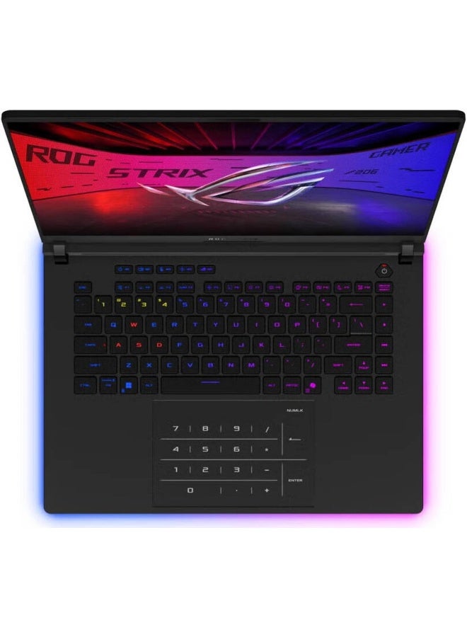 أسوس ROG Strix SCAR 16 Gaming Laptop, 16" 2.5K 240Hz Nebula Display, Intel Core Ultra 9 275HX, NVIDIA GeForce RTX 5090 24GB GDDR7, 64GB DDR5 RAM, 2TB PCIe 4.0 SSD, Wi-Fi 7, Per-Key RGB English Black - Image 3