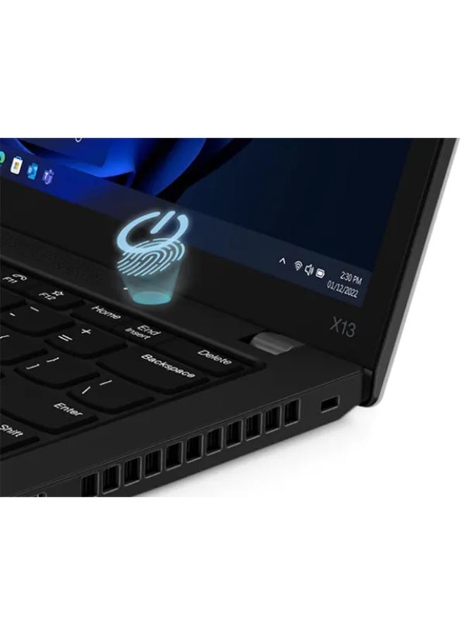 Lenovo Renewed Lenovo ThinkPad X13 Laptop, Intel Core i5-1145G7, 256GB SSD, 16GB RAM, Intel Iris Xe Graphics, 13.3 Inch Full HD Touch Display, Windows 10 Pro – Black English silver - Image 5