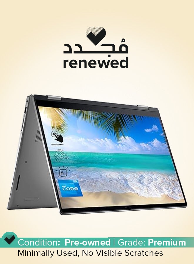 DELL Renewed - Inspiron 7420 Touchscreen Laptop With 14-Inch Display, Intel Core i5 Processor/16GB RAM/256GB SSD/Windows 11 silver - Image 1