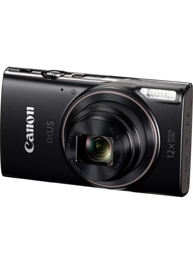 Canon IXUS 285 HS A Compact Camera, Black - Image 2