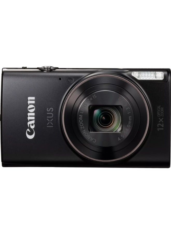 Canon IXUS 285 HS A Compact Camera, Black - Image 1