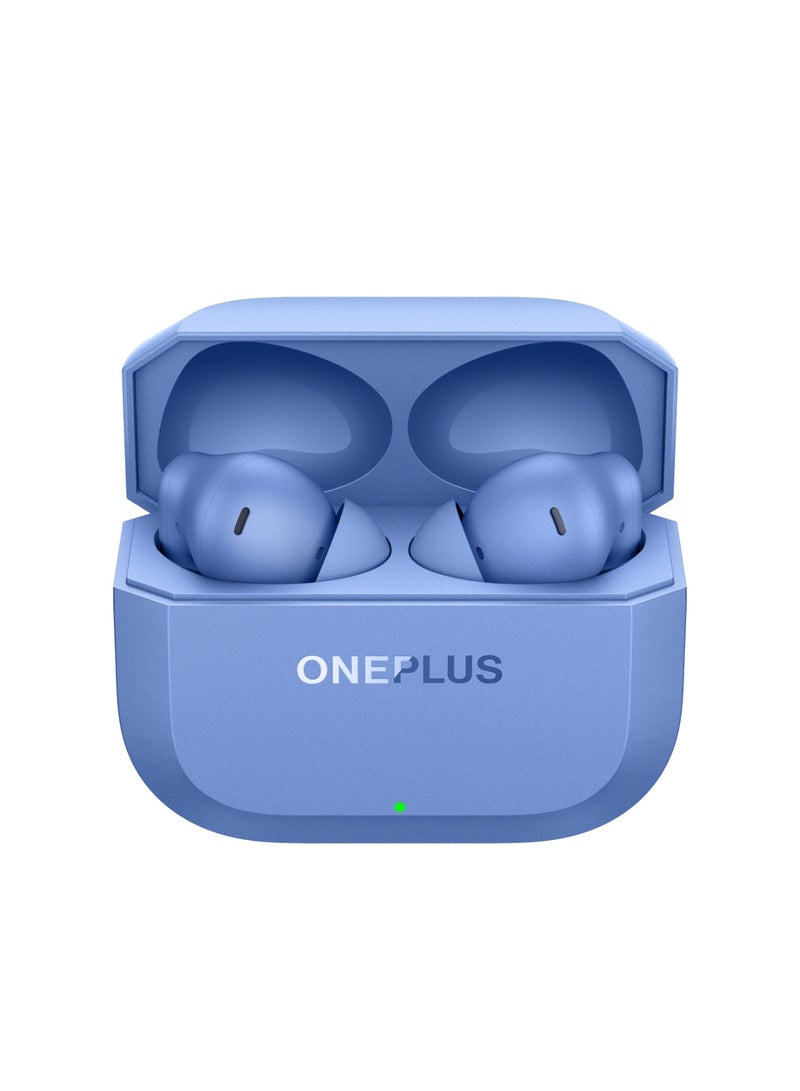 OnePlus Buds 3V True Wireless Earbuds with 54-Hour Battery, 3D Spatial Audio, and Smart AI Features - Morning Mist Blue - Image 2