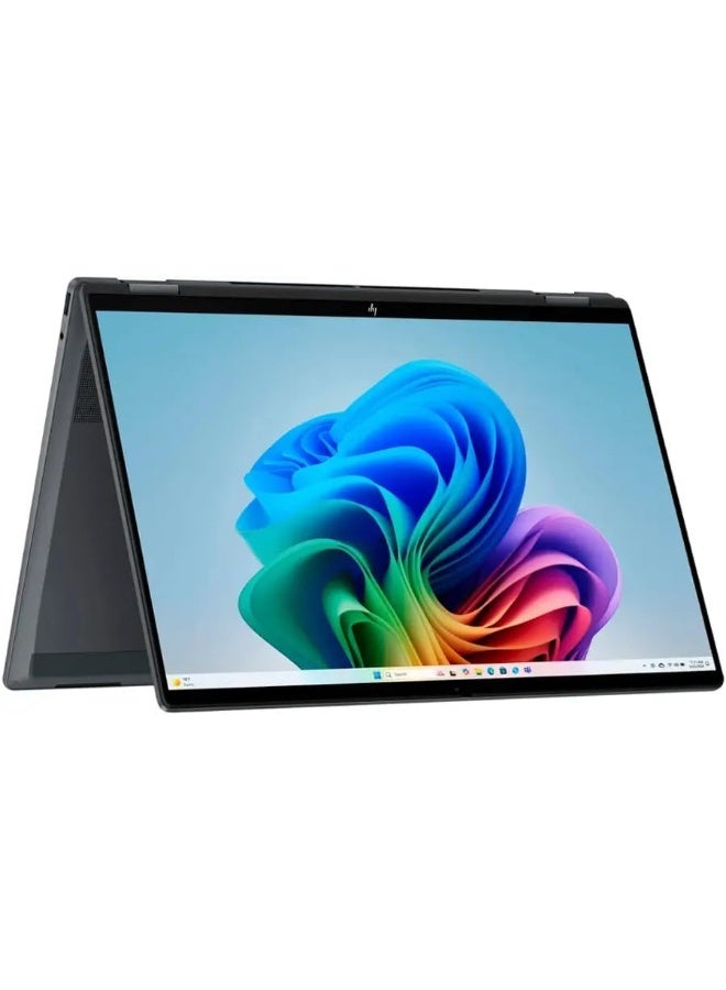HP OmniBook X Flip 16 2-in-1 - Copilot+ Laptop - Intel Core Ultra 9 288V, 32GB LPDDR5x, 2TB SSD,16 Inch 3K OLED Touchscreen, Windows 11 Home, English/Arabic Eclipse Gray - Image 2