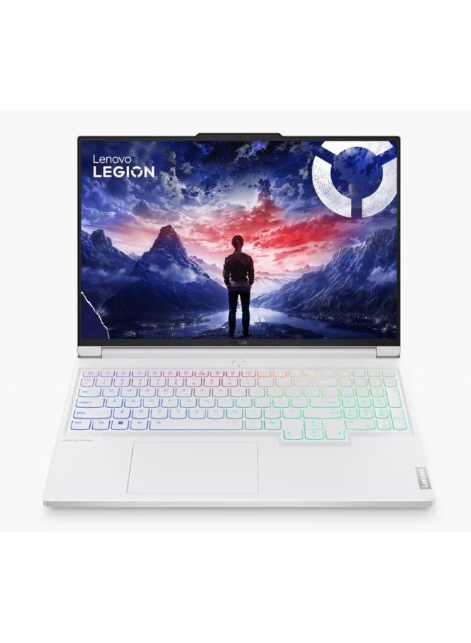 Legion Pro 7i Gaming Laptop - Intel Core Ultra 9-275HX, 32GB DDR5, 1TB SSD,16 Inch OLED WQXGA 240Hz, 8GB Nvidia GeForce RTX 5070 Windows 11 Home, English/Arabic Glacier White