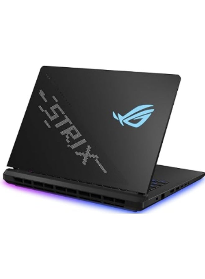 أسوس ROG Strix SCAR 16 Gaming Laptop - Intel Core Ultra 9-275HX, 32GB DDR5, 2TB SSD,16 Inch ROG Nebula 2.5 240Hz, 16GB Nvidia GeForce RTX 5080 Windows 11 Pro,+ Life Time Office 2024 English/Arabic Off Black - Image 2