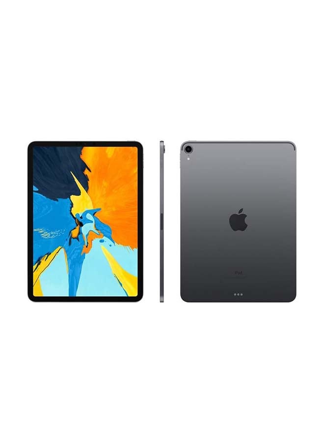 ابل  Renewed – iPad Pro 11-Inch (2018) 1st Gen WiFi + Cellular 256GB Space Gray - Image 3