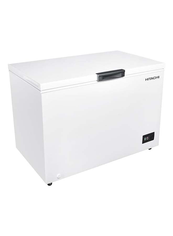 هيتاشي فريزر صدر 316L، باب واحد، تبريد موفر للطاقة، منظم حرارة قابل للتعديل، تجميد سريع، سلة تخزين، تشغيل منخفض الضوضاء، أبيض – HRCS11316MN1WAE - Image 2