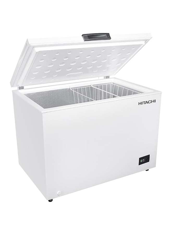 هيتاشي فريزر صدر 316L، باب واحد، تبريد موفر للطاقة، منظم حرارة قابل للتعديل، تجميد سريع، سلة تخزين، تشغيل منخفض الضوضاء، أبيض – HRCS11316MN1WAE - Image 4