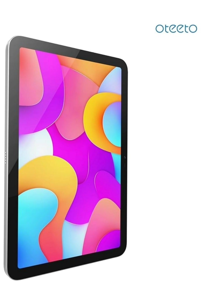 Oteeto Tab 15 Tablet, 10.1-Inch Display, 5G SIM Style Operating System, Octa Core Processor, 5G Dual SIM, Included Flip Cover & Keyboard, 8GB RAM, 512 GB ROM, Android 13, 6000 mAh - Silver - Image 5