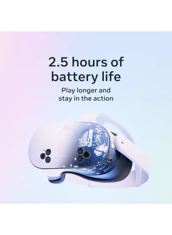 Meta Quest 3S 128GB — The Walking Dead: Saints & Sinners Bundle — Dive into Virtual Reality White - Image 2