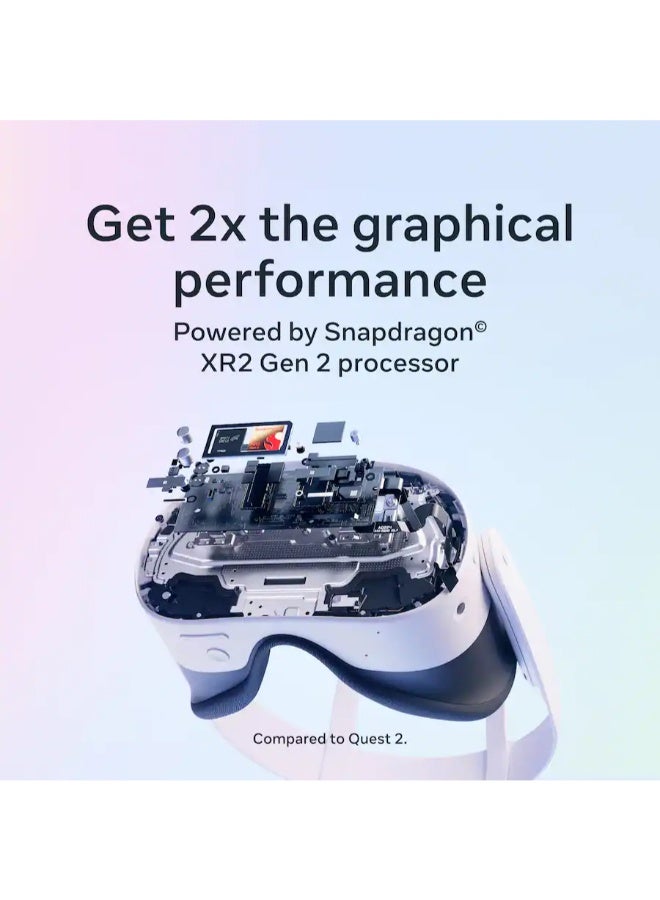 Meta Quest 3S 128GB — The Walking Dead: Saints & Sinners Bundle — Dive into Virtual Reality White - Image 4