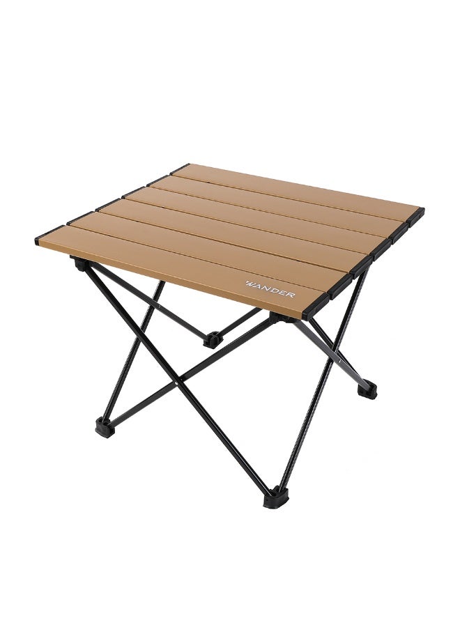 الرماية طاولة قابلة للطي من الألمنيوم | طاولة خفيفة الوزن محمولة في الهواء الطلق، تصميم مدمج بسعة تحميل 40 كجم – إطار ألمنيوم متين - Image 1