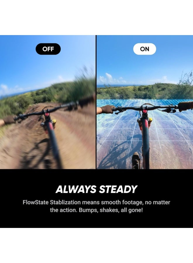 Insta360 X5 Stand Alone | 15M Waterproof 8K 360 Action Camera, Dual 1/1.28" Sensor, Low Light Capture, Wind Guard, Replaceable Lens, 185 Mins Battery Life, AI Editing, Auto Stabilization - Satin White - Image 4