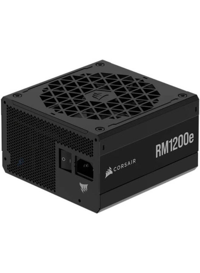 CORSAIR RMe Series RM1200e 1200W 80 Plus Gold Fully Modular ATX 3.1 Power Supply, PCIe 5.1 Ready with 12V-2x6 Connector, Low Noise Zero RPM Fan Mode, 105°C Japanese Capacitors, Compact 150mm Design, Black | CP-9020258-UK - Image 3