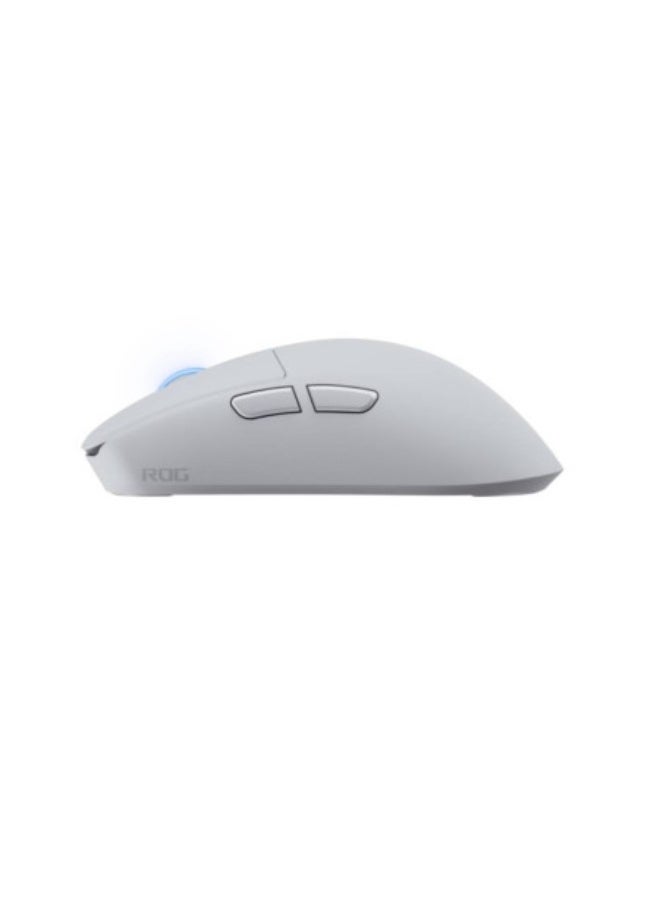 ASUS ROG Harpe II Ace Wireless Gaming Mouse, Ultra-Light 48g, 42,000 DPI ROG AimPoint Pro Sensor, 8,000Hz Polling, Tri-Mode 2.4GHz/Bluetooth/Wired USB-C, Ambidextrous Shape, Large PTFE Feet, Bio-Based Nylon Shell, White | 90MP0490-BMUA10 Grey - Image 4