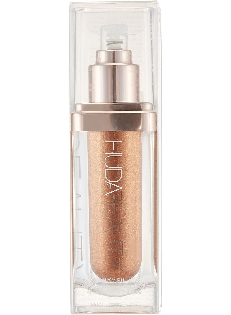 هدى بيوتي Aurora All Over Body Highlighter 55 ml Brown - Image 1