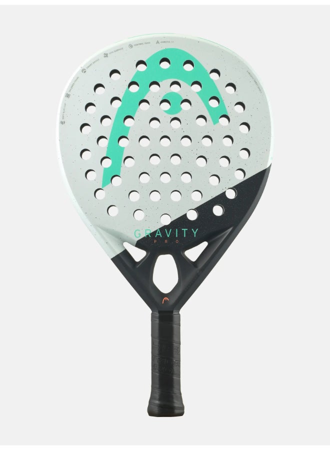 HEAD Gravity Pro Padel Racquet – High-Precision Paddle with Teardrop Shape for Advanced Power & Spin – Professional Tennis Racquet – High Performance | Lightweight | Power & Control - Image 1