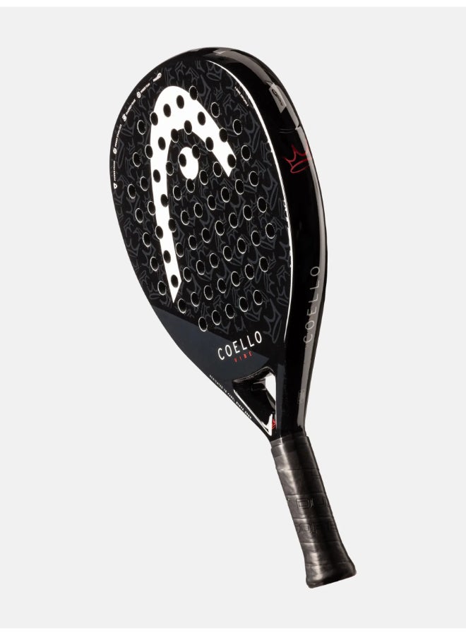 HEAD Coello Vibe Padel Racquet – Soft Foam Core, Enhanced Comfort & Control for Beginner to Intermediate Players – Professional Tennis Racquet – High Performance | Lightweight | Power & Control - Image 3