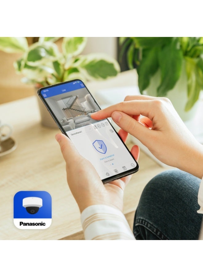 باناسونيك 2MP(1080P) 2.8-12mm Fixed Lens Network IP Outdoor Bullet Camera With Advance Analytics, IR Night Vision, Semi Colour | PM-VB2ULVR-W - Image 4