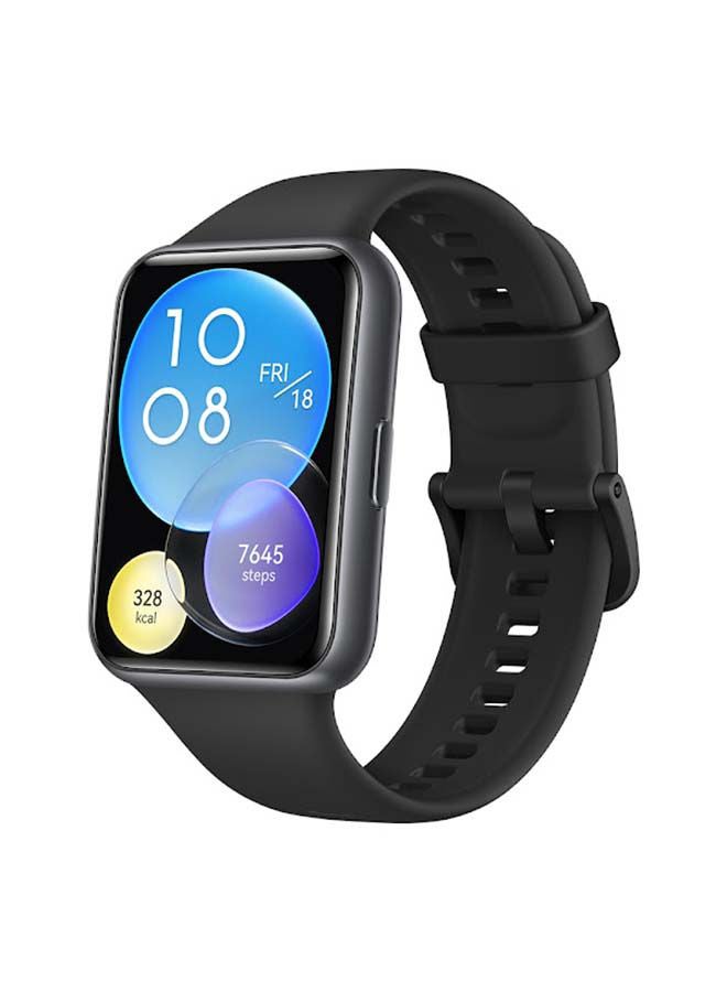 HUAWEI Renewed - WATCH FIT 2 Active Edition Smartwatch With 1.74"FullView Display Durable Battery Life Automatic SpO2 Monitoring Midnight Black - Image 2