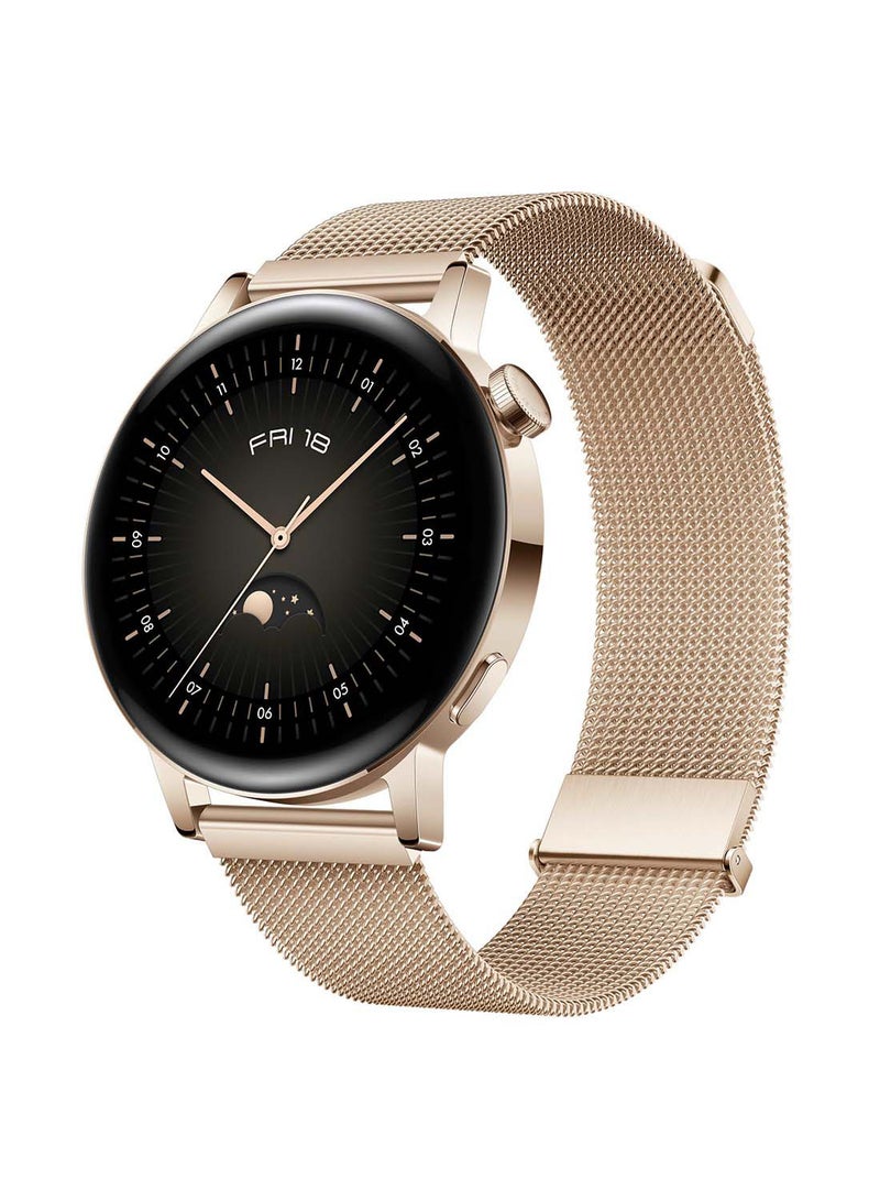 HUAWEI Renewed - WATCH GT 3 42 mm Smartwatch gold - Image 3