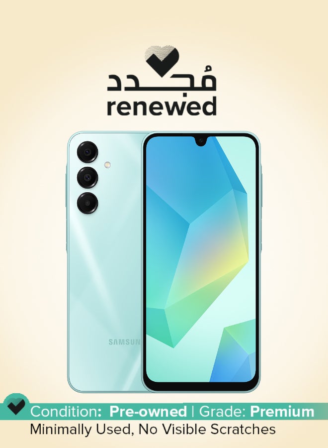 Samsung Renewed - Galaxy A16 5G Dual SIM Light Green 4GB RAM 128GB - Middle East Version - Image 1
