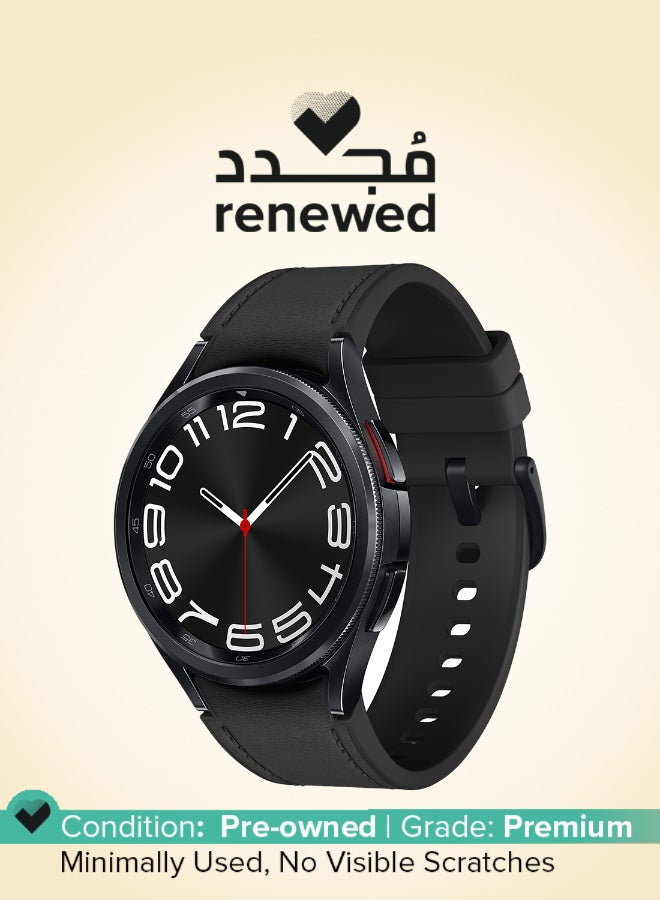 سامسونج ساعة جالكسي ووتش 6 كلاسيك 43 مم GPS الذكية المجددة - Image 1