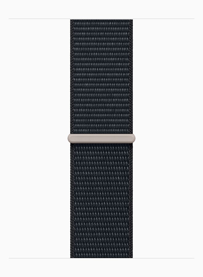 ابل  Renewed - Watch Series 9 GPS 41mm Midnight Aluminium Case With Midnight Sport Loop - Image 3