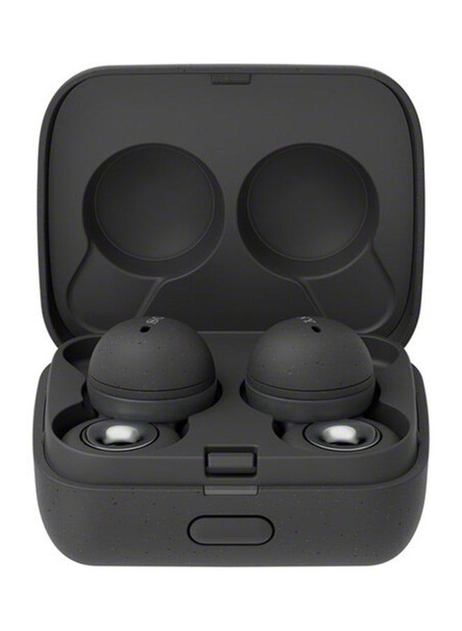 Sony Renewed - Linkbuds Open Ring Design Truly Wireless Earbuds With Charging Case black - Image 3