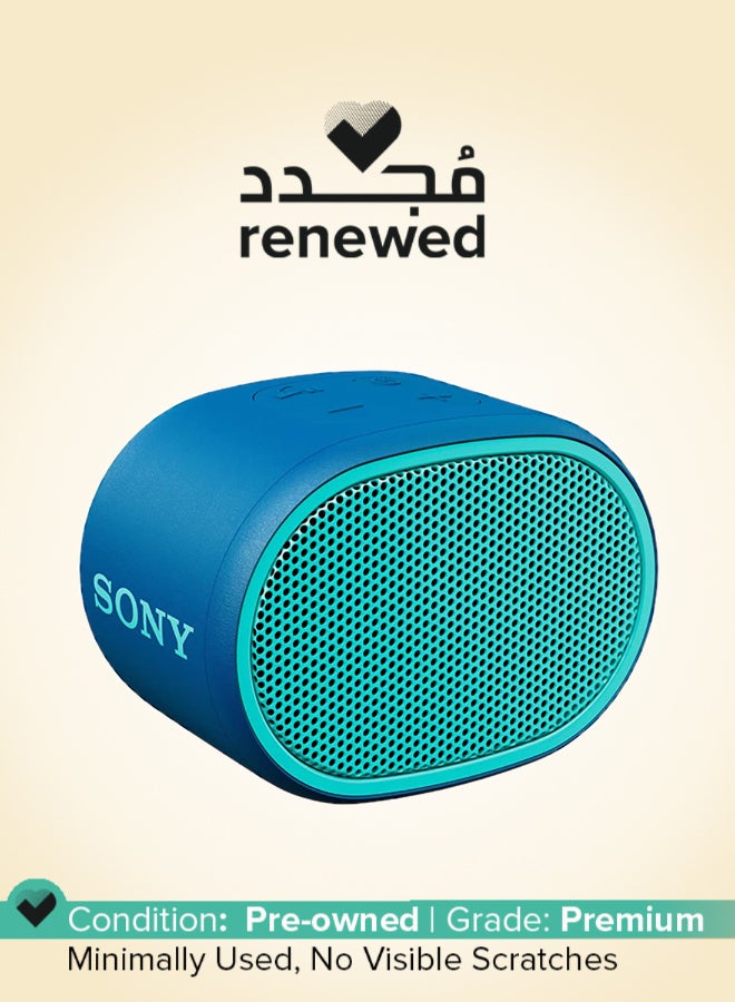 سوني Renewed - SRSXB01 Extra Bass Bluetooth Speaker blue - Image 1