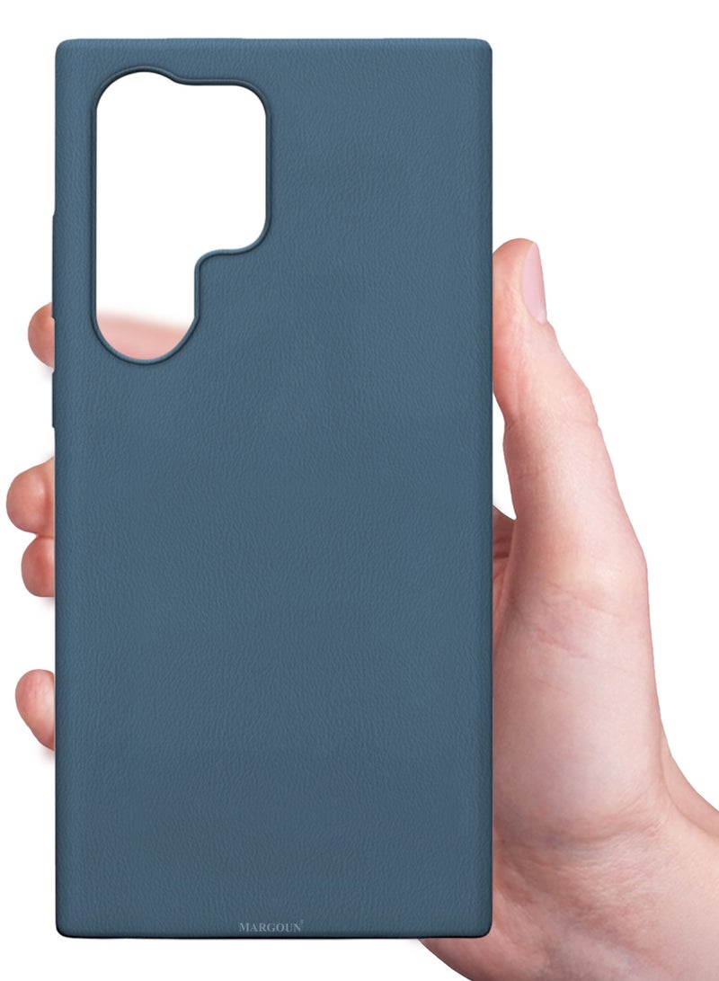 مارجون غطاء حماية جلدي لهاتف سامسونج جالاكسي S24 ألترا - تصميم نحيف مع حماية محسّنة من السقوط - Image 4