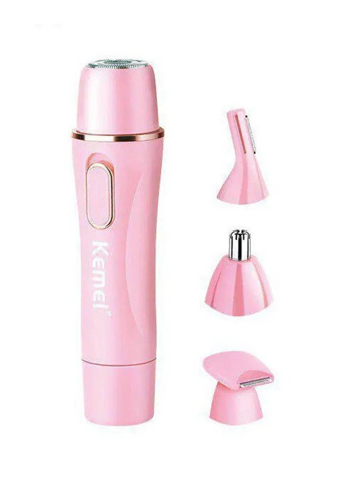 KEMEI USB Rechargeable Electric Hair Removal Machine - KM-2715 - 4in1.1 - Image 2