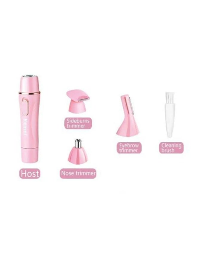 KEMEI USB Rechargeable Electric Hair Removal Machine - KM-2715 - 4in1.1 - Image 3